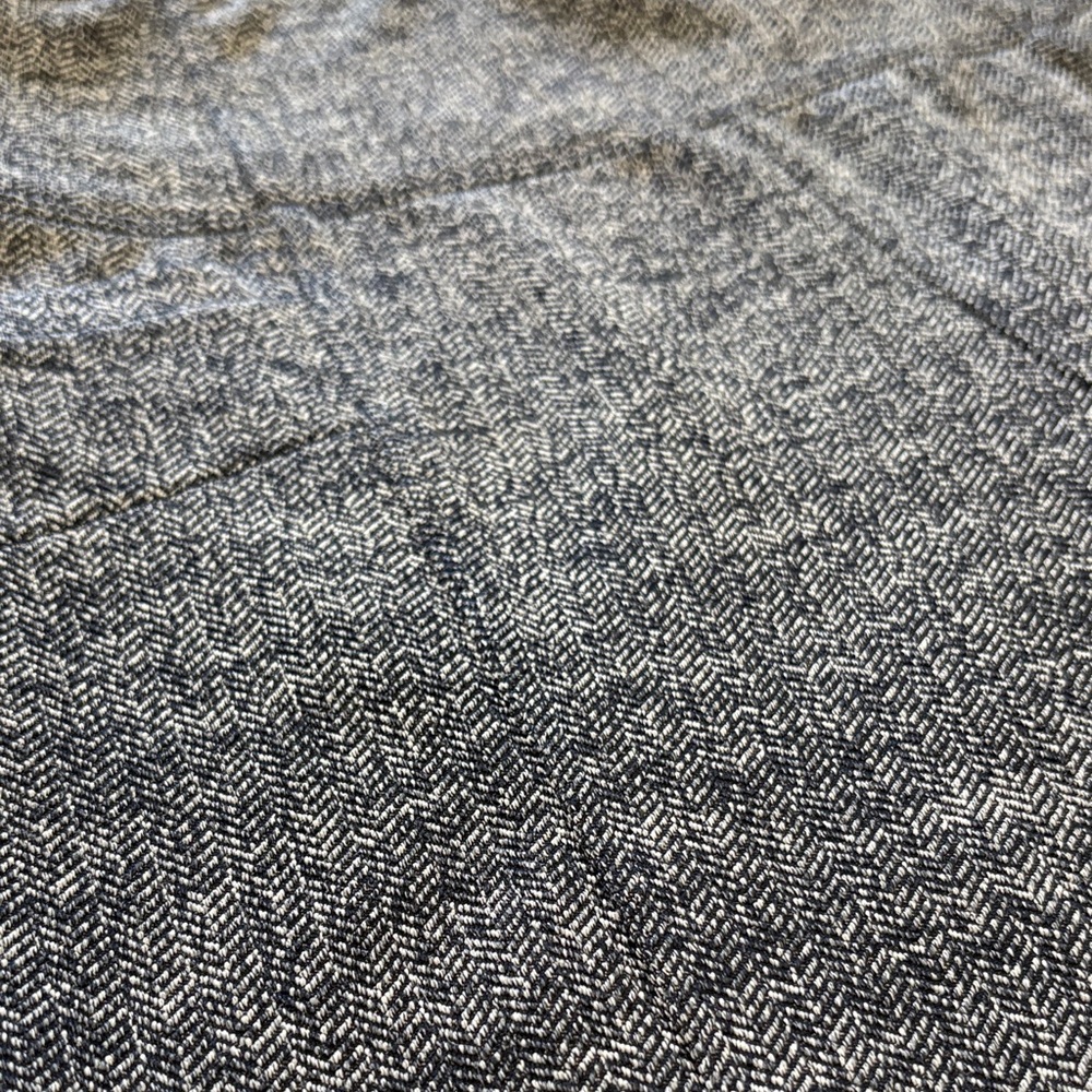 Athleta Metro Skinny Pant Medium Navy Blue Herringbone Stretch Career Work Pants - Picture 7 of 11